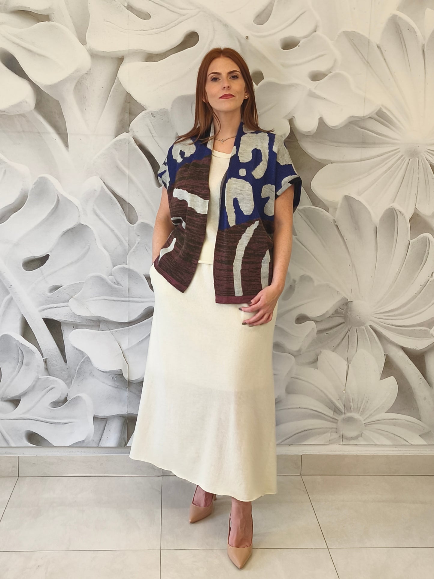 # gilet jacquard
