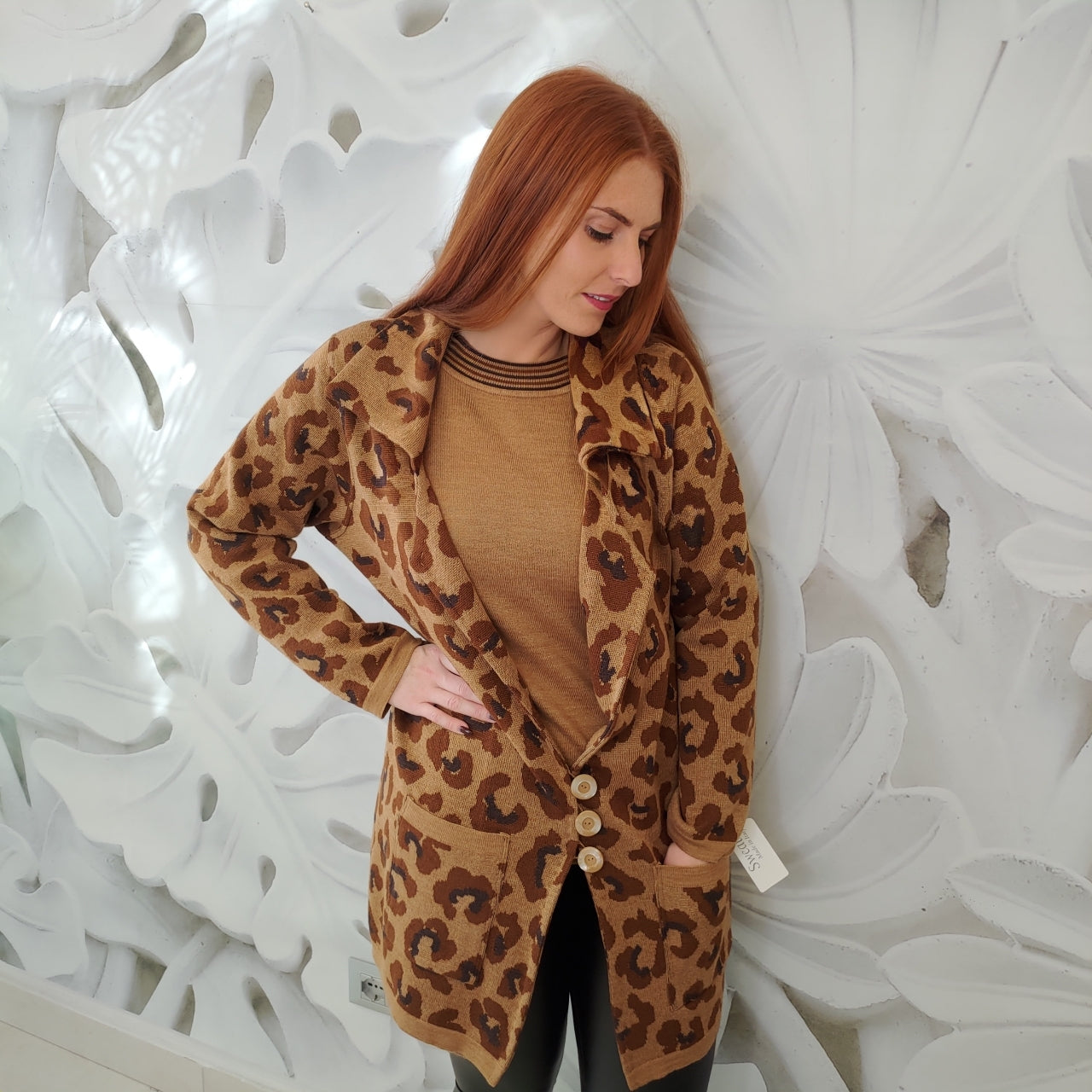 # Blazer animalier
