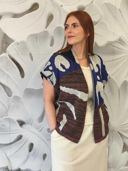 # gilet jacquard
