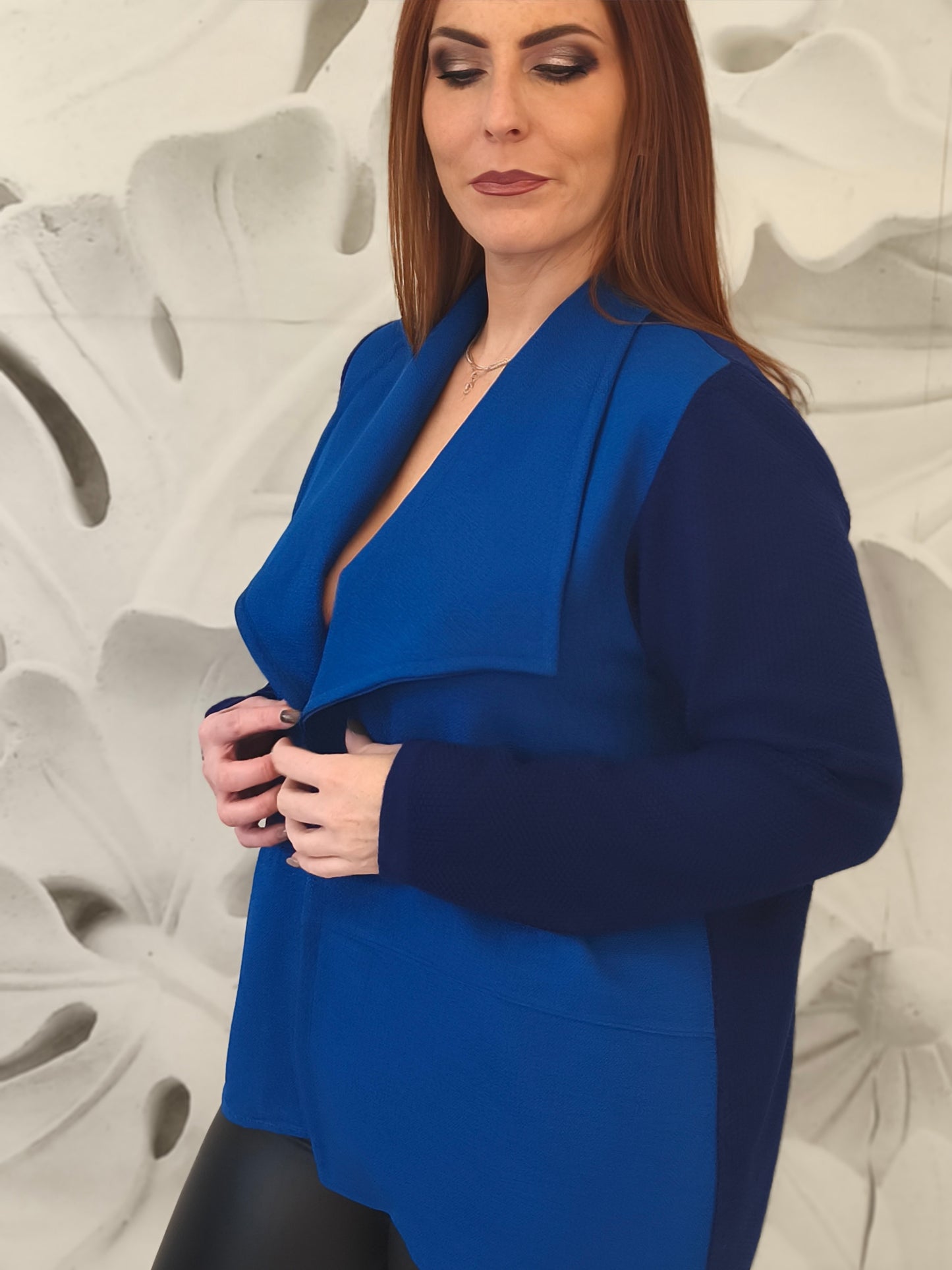 # giacca con inserti